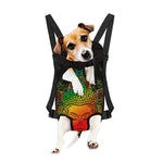 Reggae Buddha Print Pet Carrier Backpack