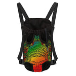Reggae Buddha Print Pet Carrier Backpack