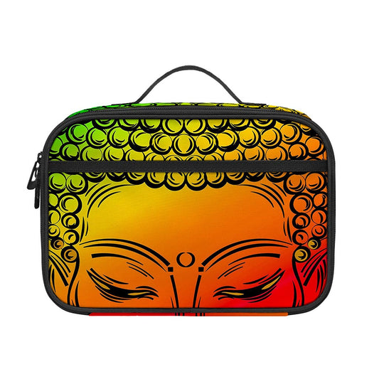 Reggae Buddha Print Portable Lunch Bag
