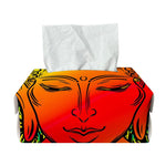Reggae Buddha Print Rectangle Tissue Box Cover