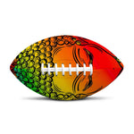 Reggae Buddha Print Rugby Ball