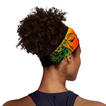 Reggae Buddha Print Sports Headband