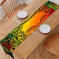 Reggae Buddha Print Table Runner