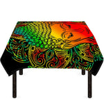 Reggae Buddha Print Tablecloth