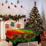 Reggae Buddha Print Tablecloth