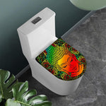 Reggae Buddha Print Toilet Lid Cover