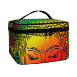 Reggae Buddha Print Travel Makeup Bag