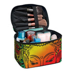 Reggae Buddha Print Travel Makeup Bag