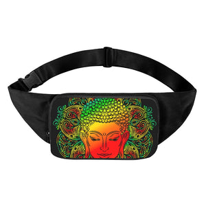 Reggae Buddha Print Waist Bag