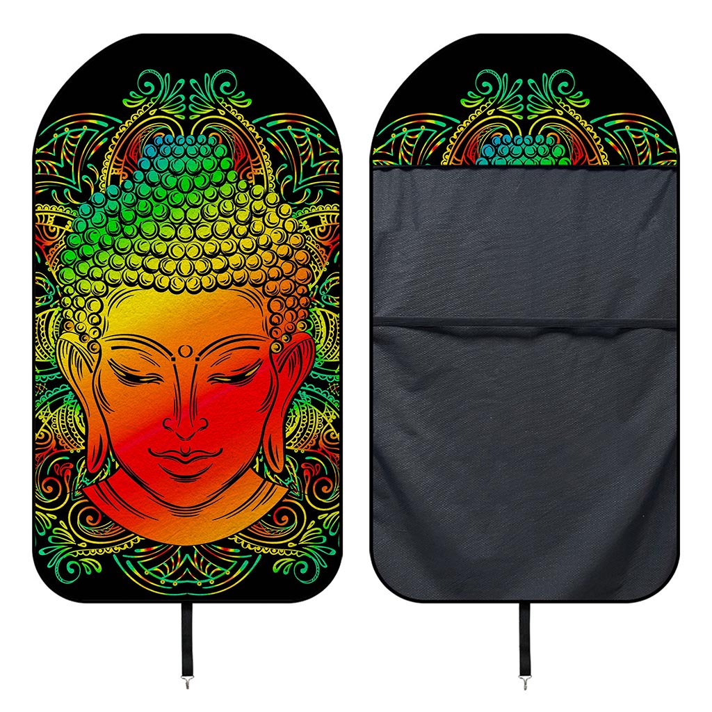 Reggae Buddha Print Waterproof Car Seat Cover