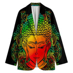 Reggae Buddha Print Women's Blazer