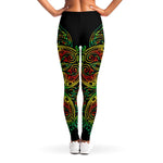 Reggae Buddha Print Women's Leggings