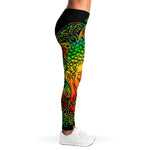 Reggae Buddha Print Women's Leggings