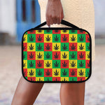 Reggae Marijuana Leaf Pattern Print Classic Bible Case