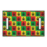 Reggae Marijuana Leaf Pattern Print Golf Cart Seat Cover