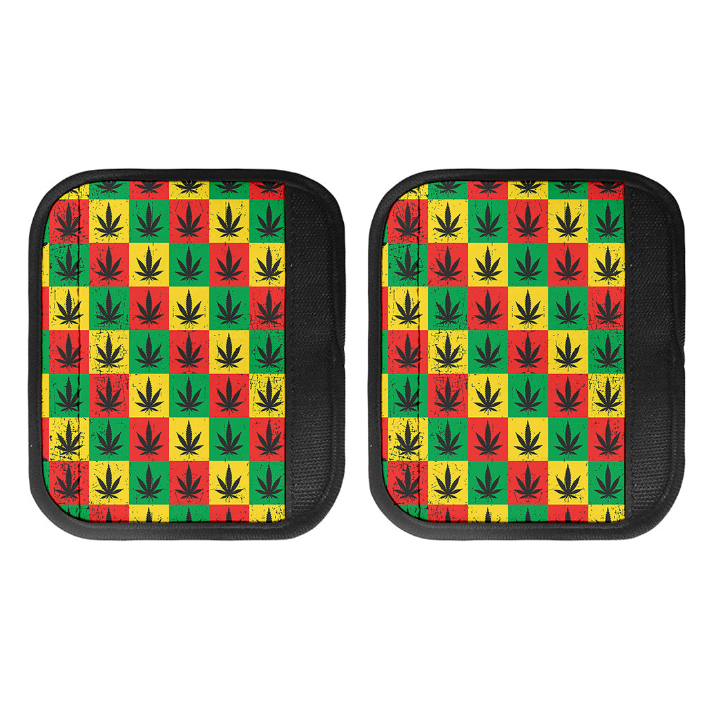 Reggae Marijuana Leaf Pattern Print Handle Covers