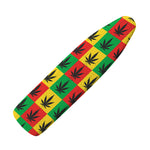 Reggae Marijuana Leaf Pattern Print Ironing Board Cover