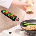 Reggae Marijuana Leaf Pattern Print Skillet Handle Cover