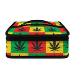 Reggae Marijuana Leaf Pattern Print Small Lunch Bag