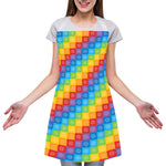 Reiki And The 7 Chakras Pattern Print Adjustable Apron