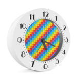Reiki And The 7 Chakras Pattern Print Alarm Clock