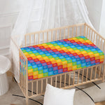 Reiki And The 7 Chakras Pattern Print Baby Crib Sheet