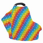 Reiki And The 7 Chakras Pattern Print Baby Seat Cover
