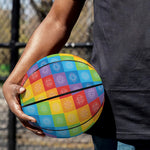 Reiki And The 7 Chakras Pattern Print Basketball