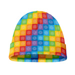 Reiki And The 7 Chakras Pattern Print Beanie