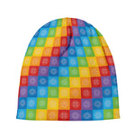 Reiki And The 7 Chakras Pattern Print Beanie