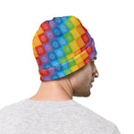 Reiki And The 7 Chakras Pattern Print Beanie