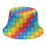 Reiki And The 7 Chakras Pattern Print Bucket Hat