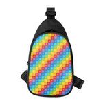 Reiki And The 7 Chakras Pattern Print Chest Bag