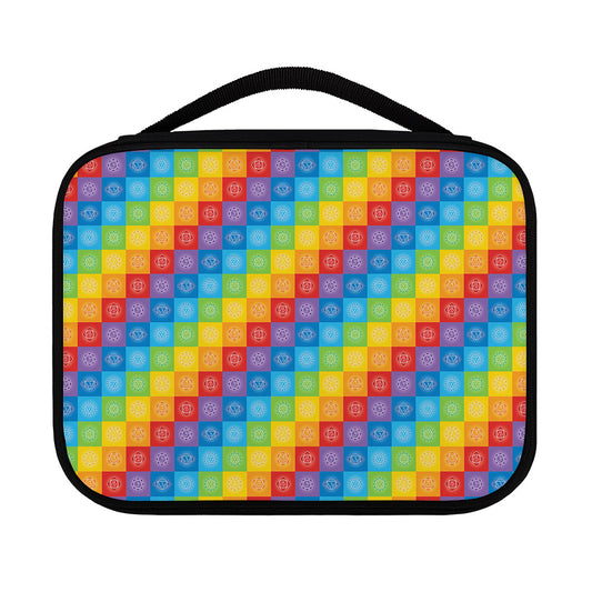 Reiki And The 7 Chakras Pattern Print Classic Bible Case