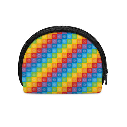 Reiki And The 7 Chakras Pattern Print Coin Purse
