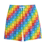Reiki And The 7 Chakras Pattern Print Cotton Shorts