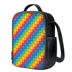 Reiki And The 7 Chakras Pattern Print Crossbody Lunch Bag