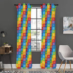 Reiki And The 7 Chakras Pattern Print Curtain