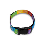 Reiki And The 7 Chakras Pattern Print Dog Collar