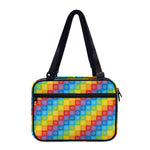 Reiki And The 7 Chakras Pattern Print Double Strap Bible Bag