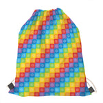 Reiki And The 7 Chakras Pattern Print Drawstring Bag