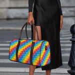 Reiki And The 7 Chakras Pattern Print Duffle Bag