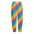 Reiki And The 7 Chakras Pattern Print Fleece Lined Knit Pants