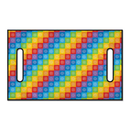 Reiki And The 7 Chakras Pattern Print Golf Cart Seat Cover