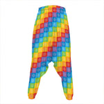 Reiki And The 7 Chakras Pattern Print Hammer Pants