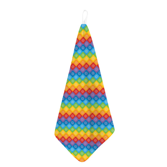 Reiki And The 7 Chakras Pattern Print Hand Towel