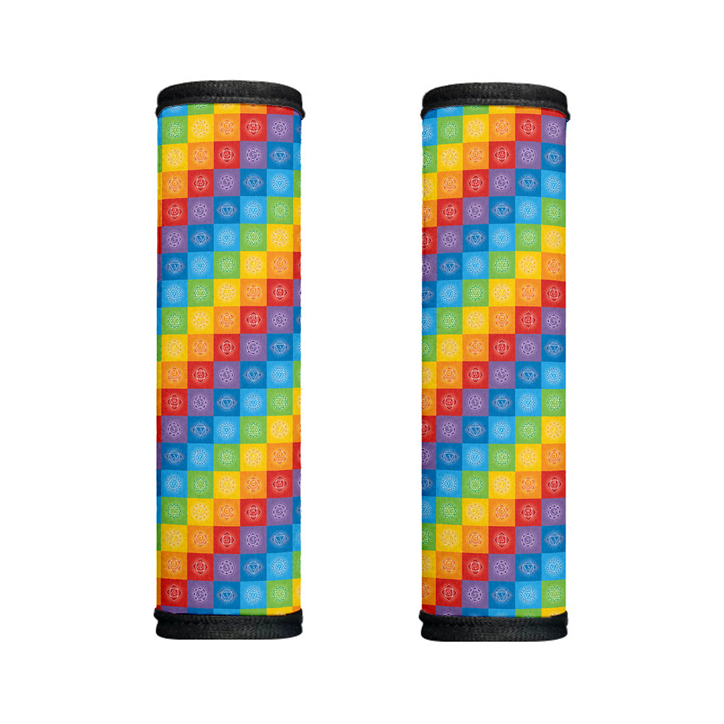 Reiki And The 7 Chakras Pattern Print Handle Covers