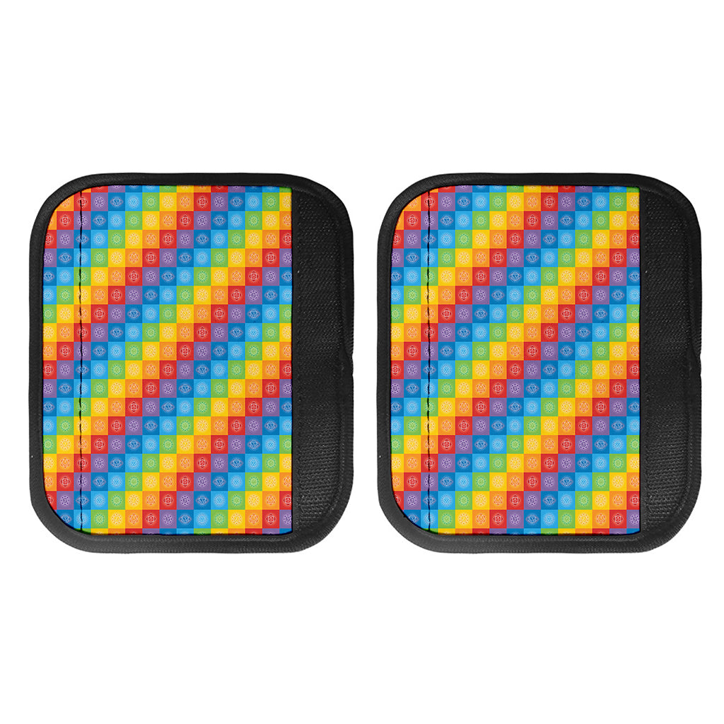 Reiki And The 7 Chakras Pattern Print Handle Covers