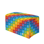 Reiki And The 7 Chakras Pattern Print Leather Tissue Box Cover
