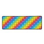 Reiki And The 7 Chakras Pattern Print Long Kitchen Mat